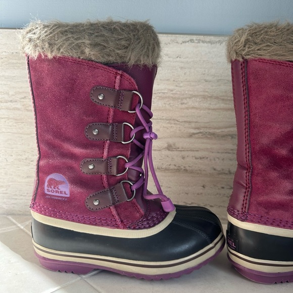 Sorel Joan of Artic girls snow boots size 2 - Picture 7 of 10